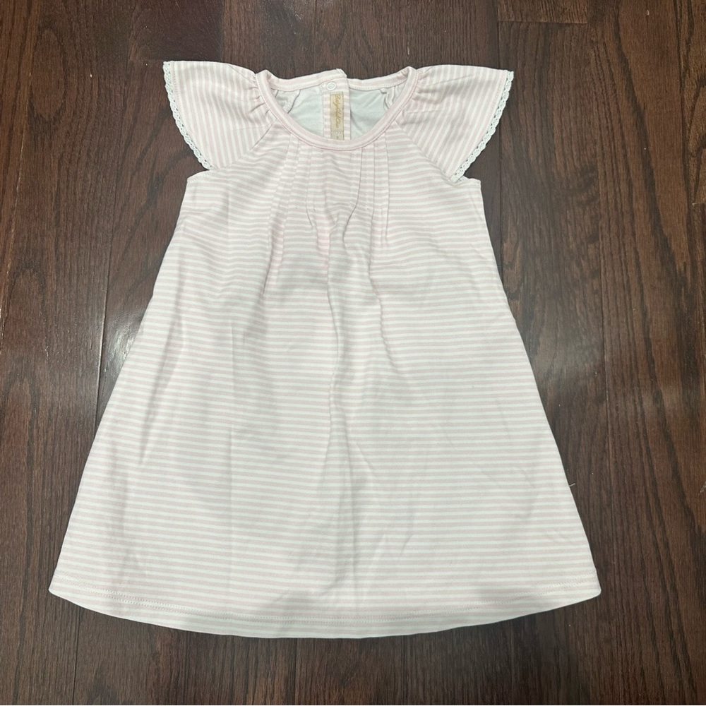 Striped Pink Kids Nightgown